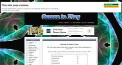 Desktop Screenshot of gamestoplay.be
